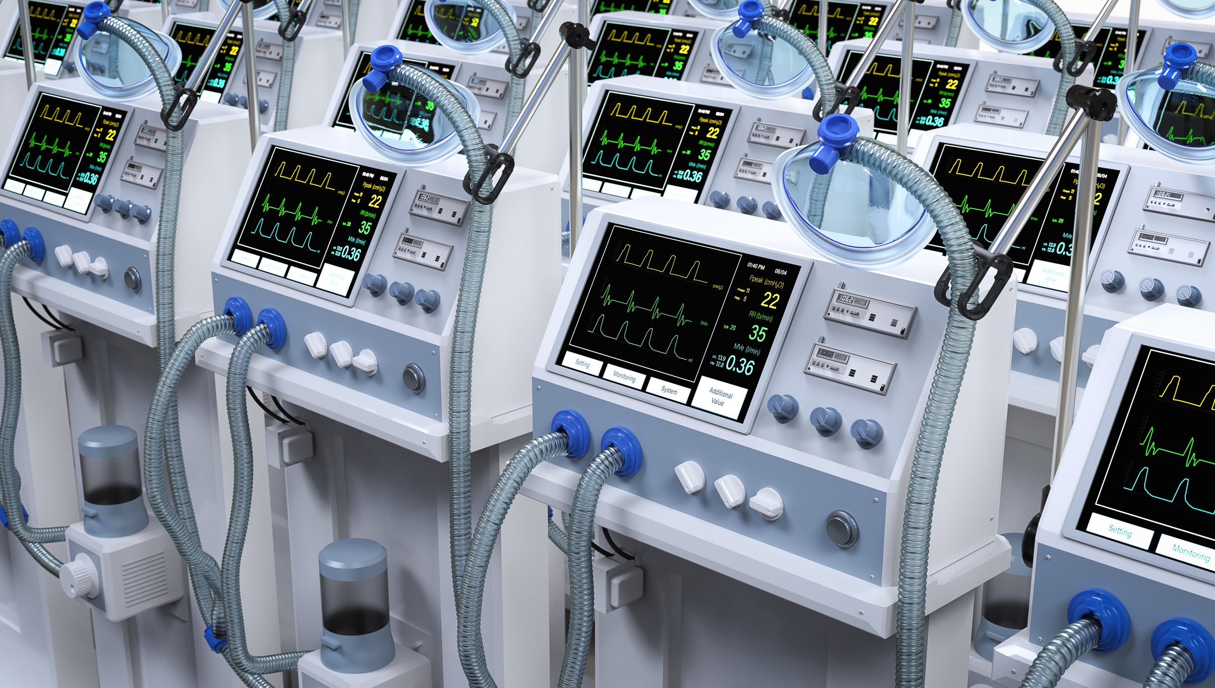 Here’s How Medical Ventilators Are Transforming New Medical Devices and Displays